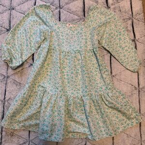 Levi's Mint Green Floral Midi Dress